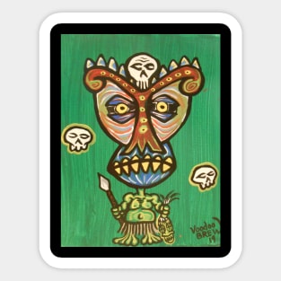 colorful cannibal Sticker